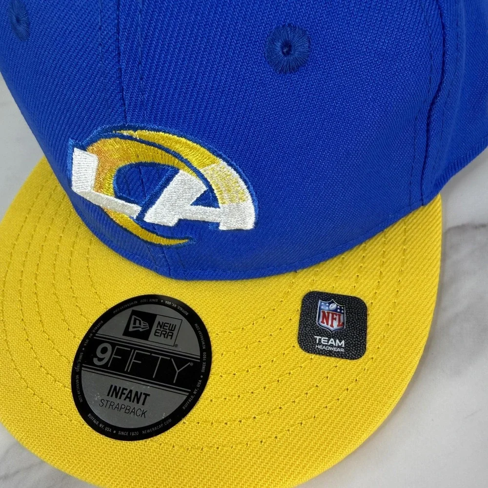 Los Angeles Rams Hat Cap‎ Strap Back Kids NFL Football Infant 9FIFTY New Era